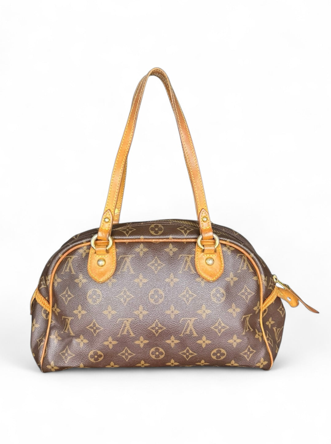 Louis Vuitton Montorgueil PM Handtasche Schultertasche Monogram Braun