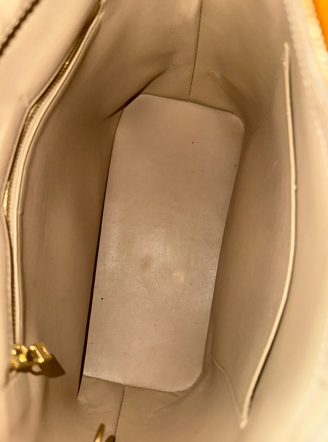 Louis Vuitton Houston Handtasche Vernis Monogram Gelb