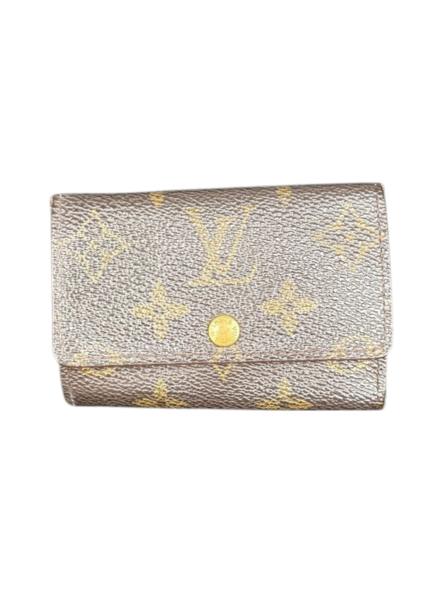 Louis Vuitton Schlüsseletui Monogram Braun 6 Schlüssel Keyholder