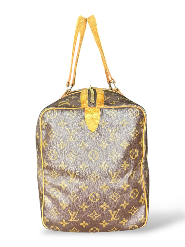 Louis Vuitton Sac Souple 45 Reisetasche Weekender Keepall Monogram Braun