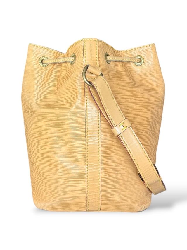 Louis Vuitton Sac Noe Petit Handtasche Epi Leder Beige Gelb
