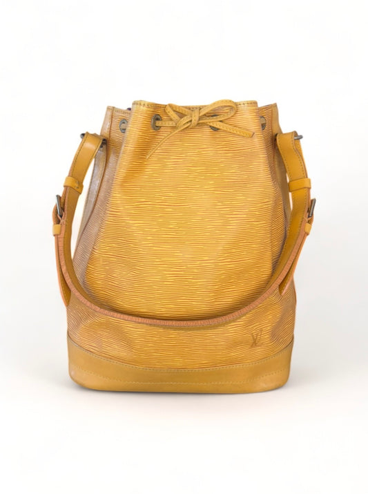 Louis Vuitton Sac Noe Grande Handtasche Epi Leder Gelb