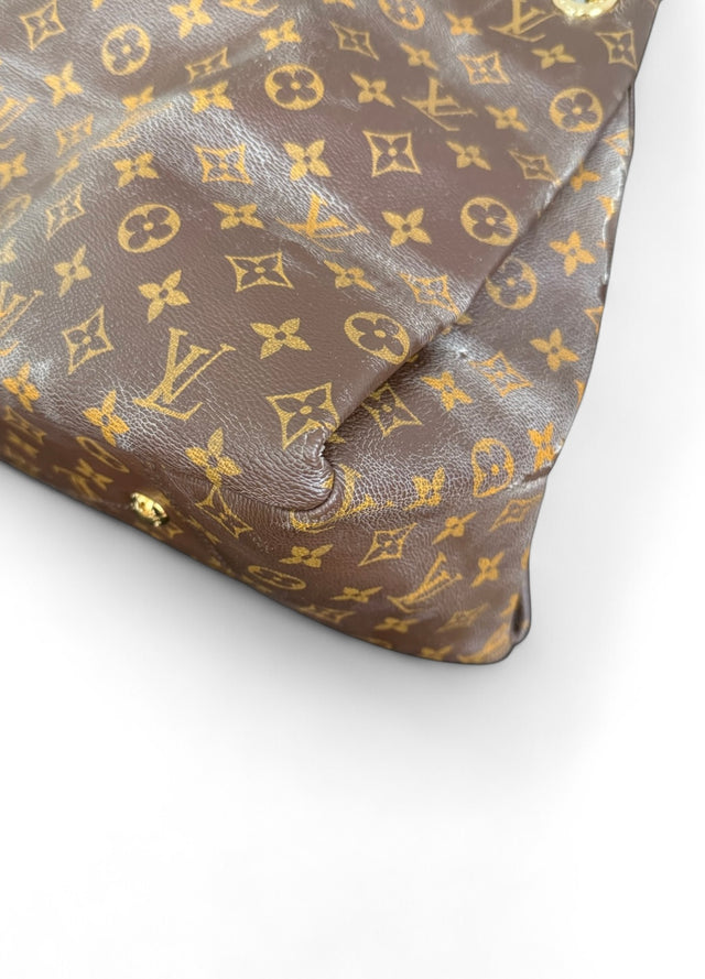 Louis Vuitton Artsy MM Handtasche Shopper Monogram Braun