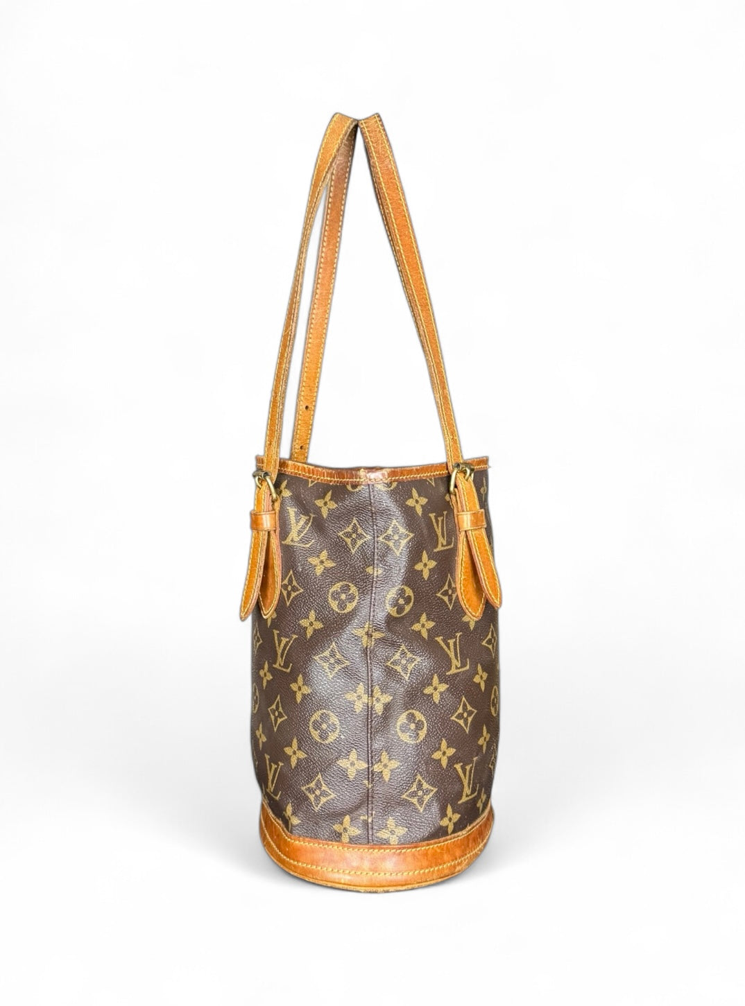 Louis Vuitton Bucket PM Mini Handtasche Monogram Braun