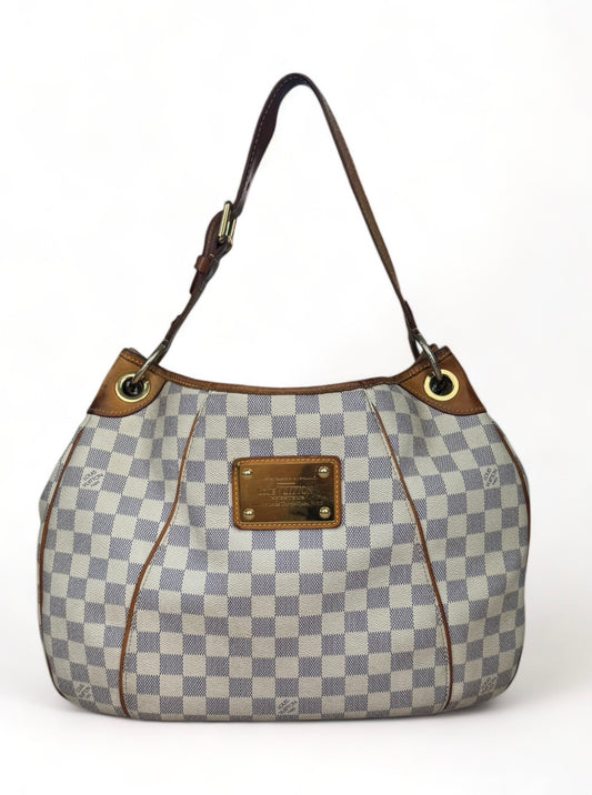 Louis Vuitton Galliera Handtasche Damier Azur