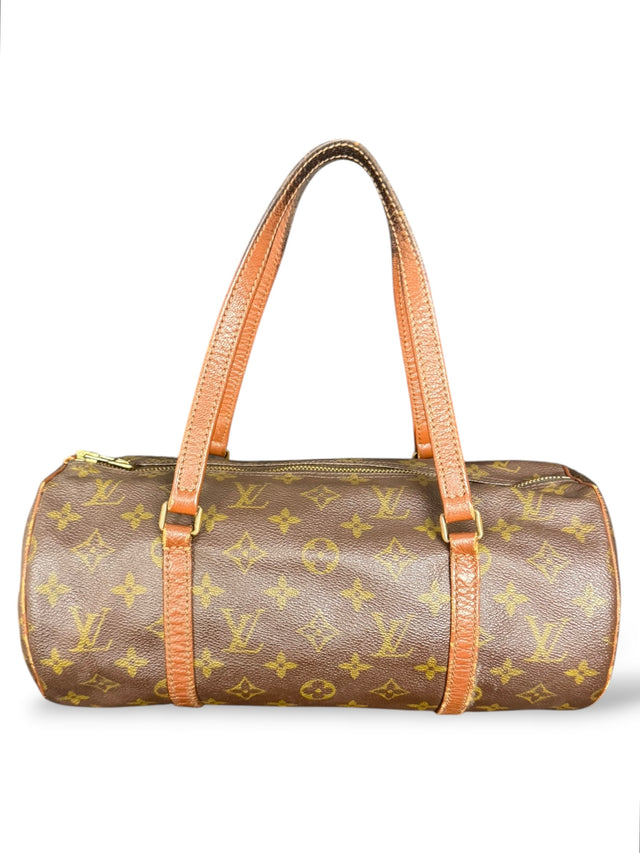 Louis Vuitton Papillon 30 Handtasche Monogram Braun