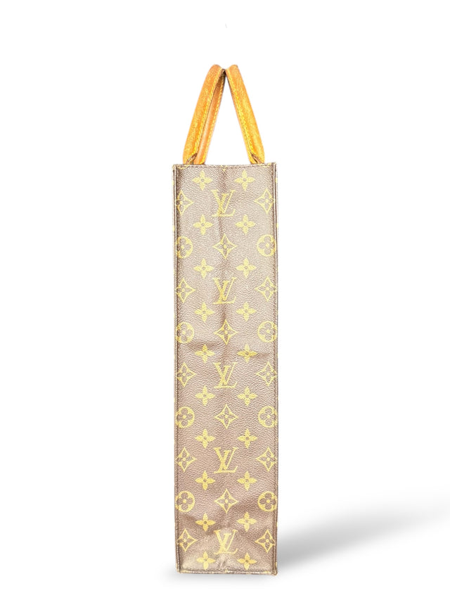 Louis Vuitton Sac Plat Handtasche Tote Bag Shopper Monogram Braun
