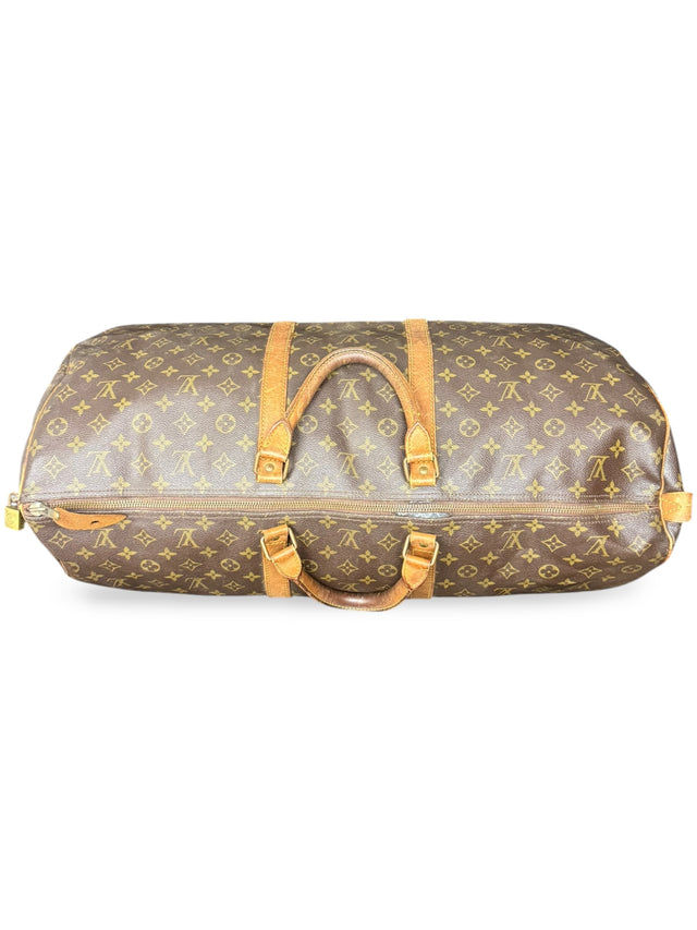 Louis Vuitton Keepall 60 Reisetasche Weekender Tasche Monogram Braun