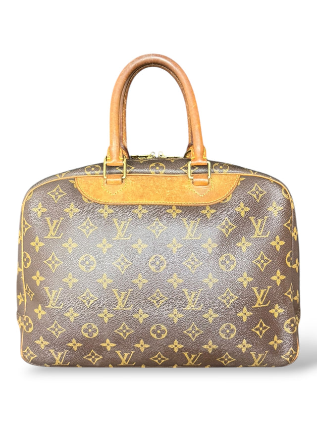 Louis Vuitton Deauville Handtasche Monogram Braun
