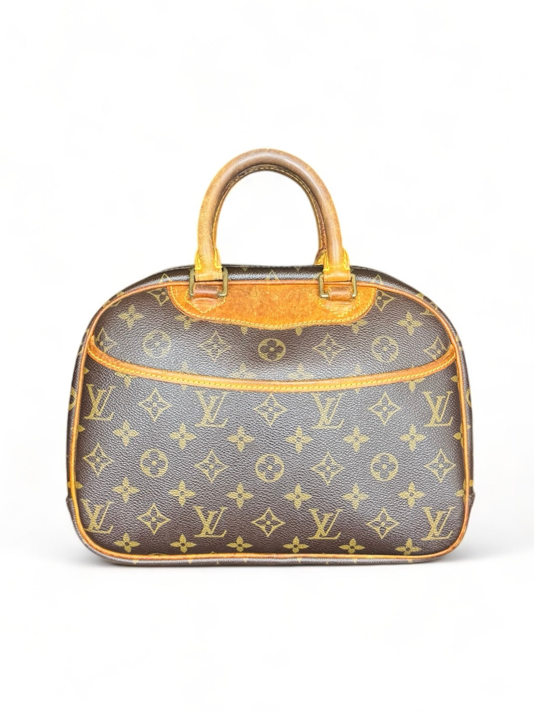 Louis Vuitton Deauville Mini Handtasche Monogram Braun