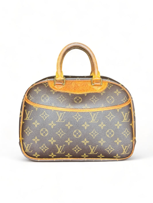 Louis Vuitton Deauville Mini Handtasche Monogram Braun