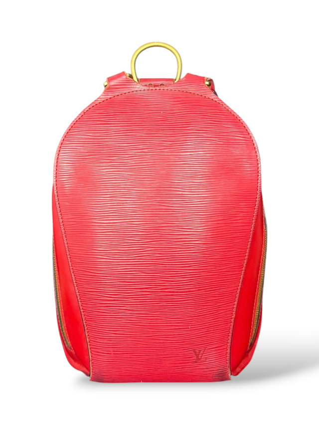 Louis Vuitton Mabillon Rucksack Tasche Epi Leder Rot