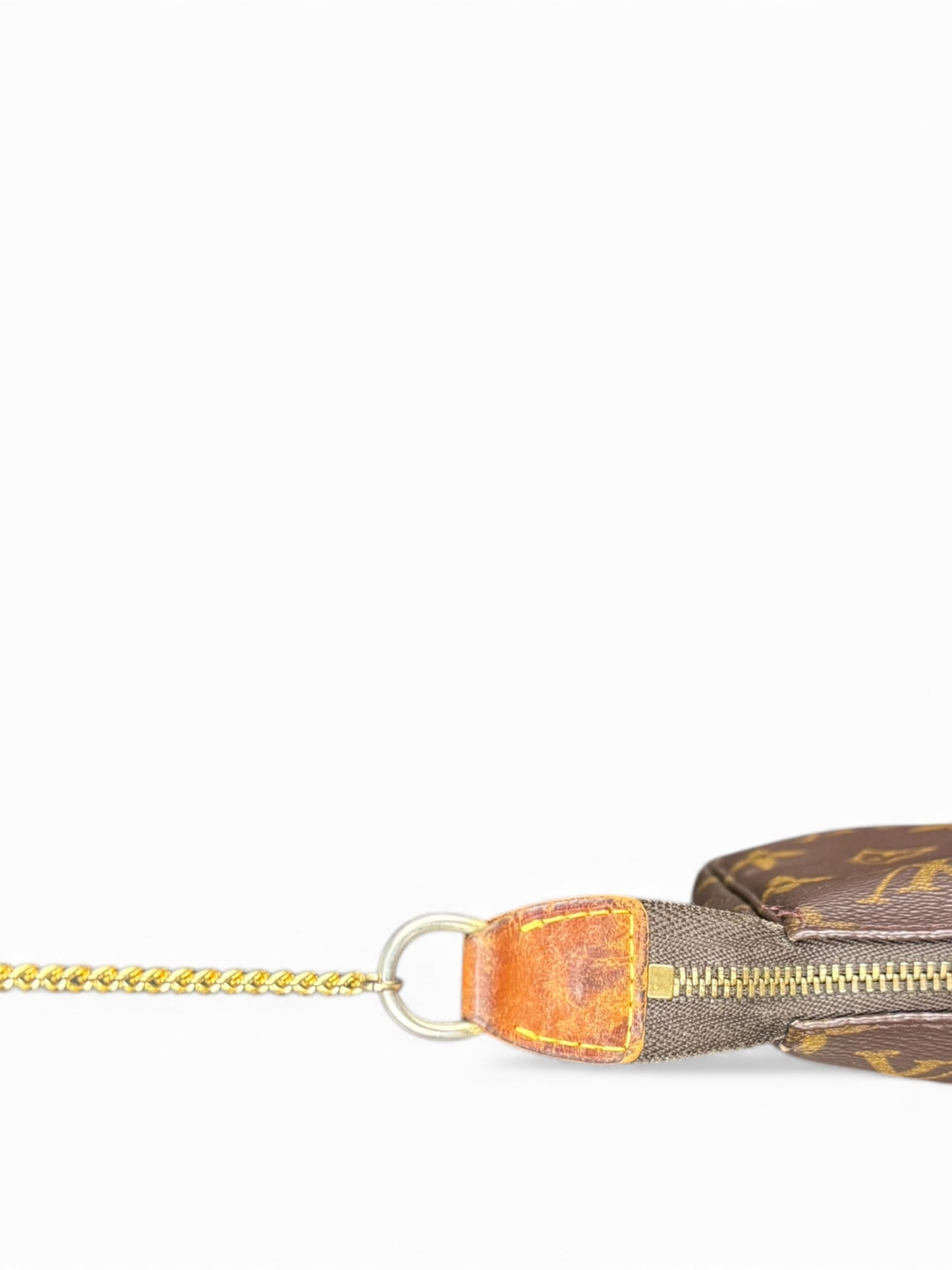 Louis Vuitton Pochette Accessoires Handtasche Monogram Braun