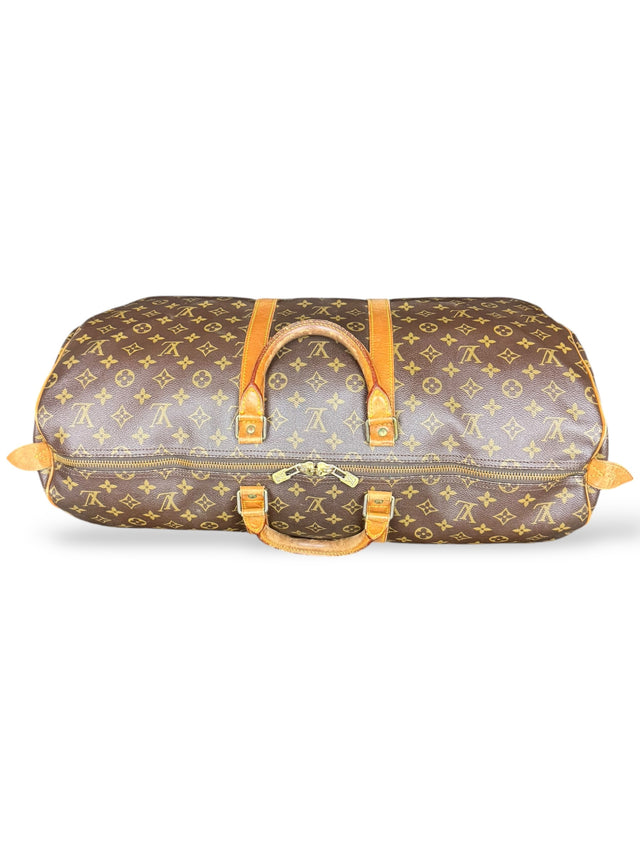 Louis Vuitton Keepall 55 Reisetasche Weekender Tasche Monogram Braun