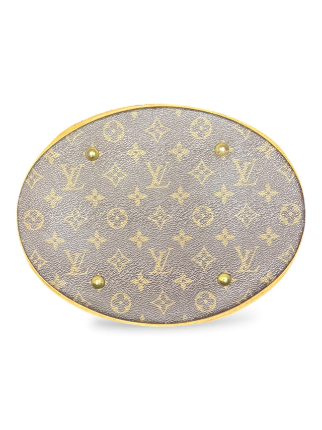 Louis Vuitton Bucket GM Handtasche Shopper Monogram Braun