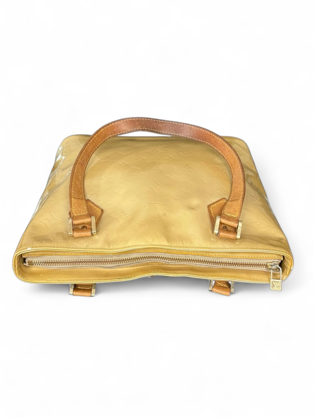 Louis Vuitton Houston Handtasche Vernis Monogram Gold