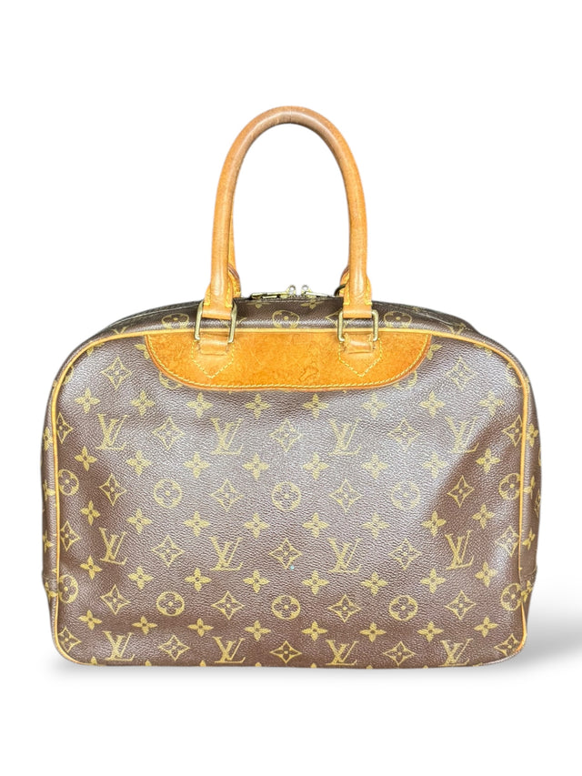 Louis Vuitton Deauville Handtasche Monogram Braun