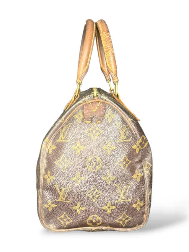 Louis Vuitton Speedy 25 Handtasche Monogram Braun
