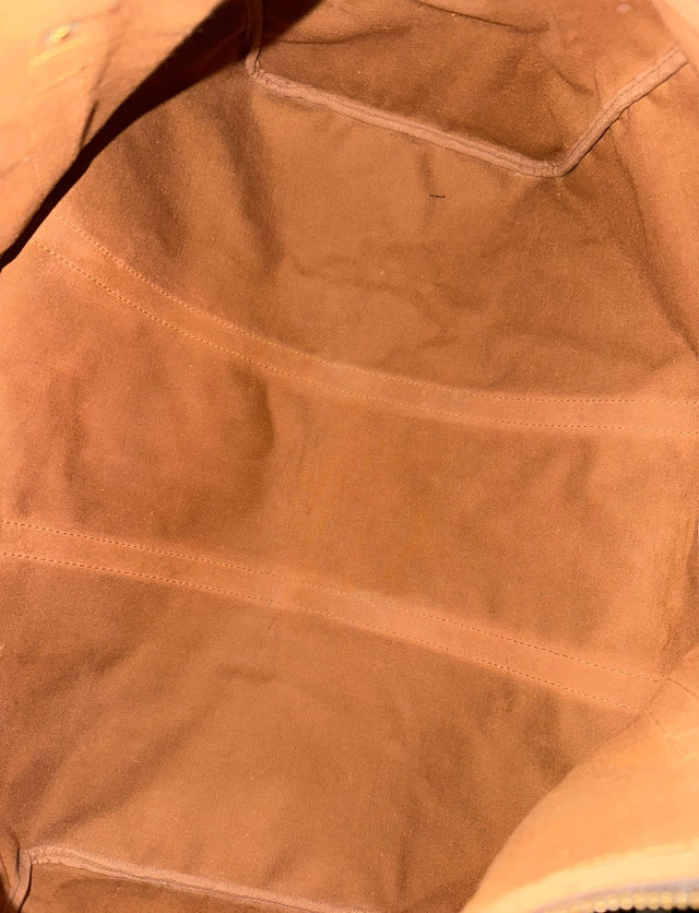Louis Vuitton Sac Souple 55 Reisetasche Weekender Keepall Monogram Braun