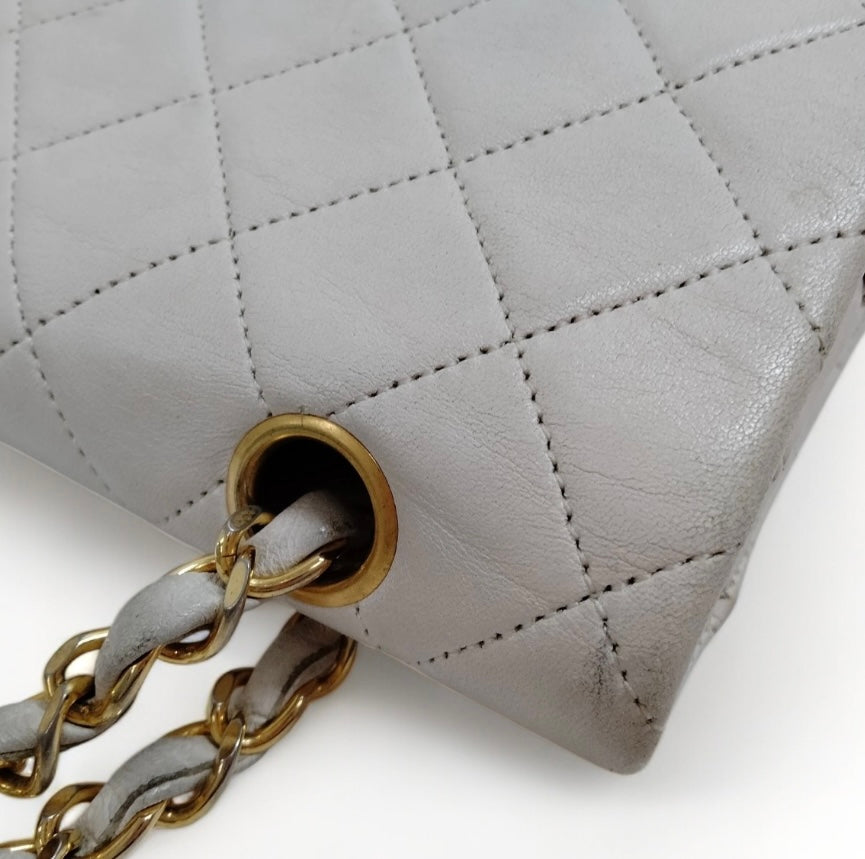 Chanel Lambskin Classic Double Flap Bag Medium Handtasche