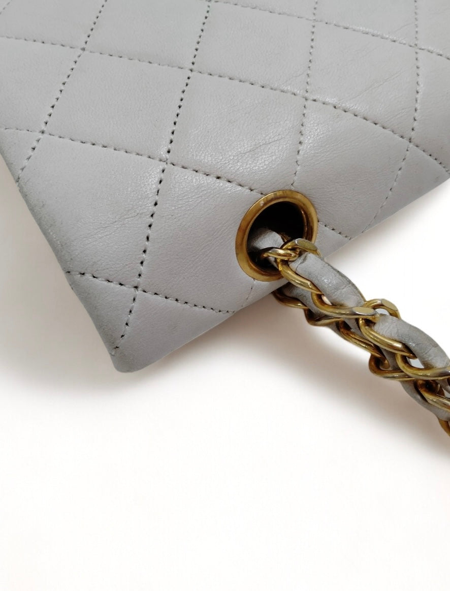 Chanel Lambskin Classic Double Flap Bag Medium Handtasche