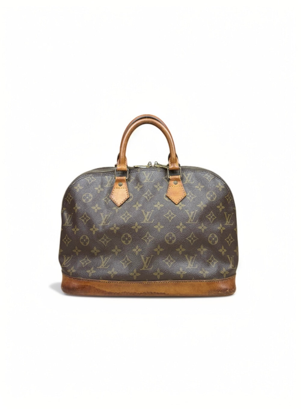 Louis Vuitton Alma Handtasche Tasche Monogram Braun