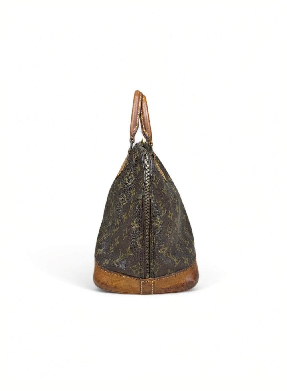 Louis Vuitton Alma Handtasche Tasche Monogram Braun