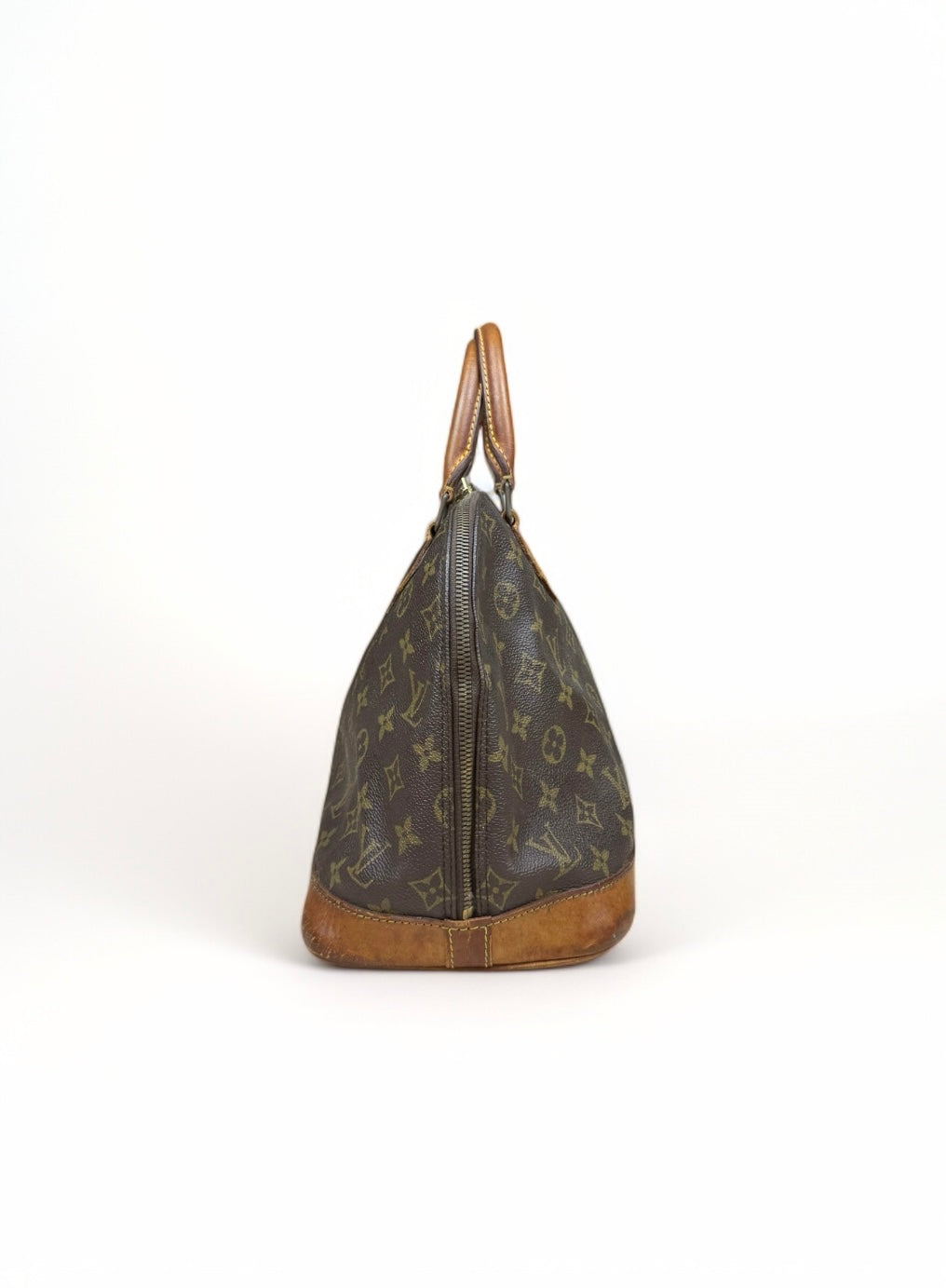 Louis Vuitton Alma Handtasche Tasche Monogram Braun