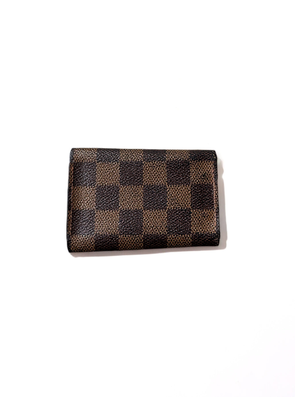 Louis Vuitton Schlüsseletui Damier Ebène Braun 6 Schlüssel