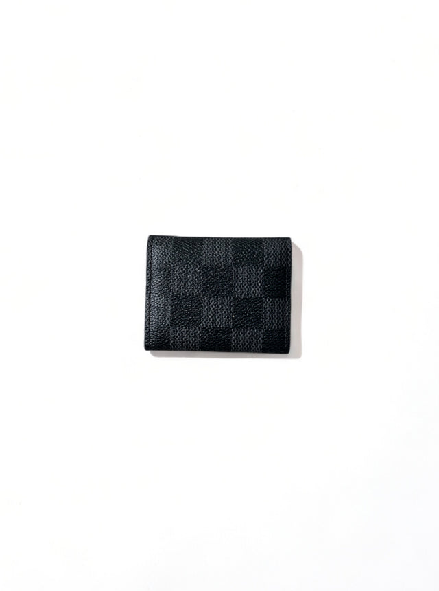 Louis Vuitton Schmucketui Manschettenknopfetui Damier Graphit Schwarz