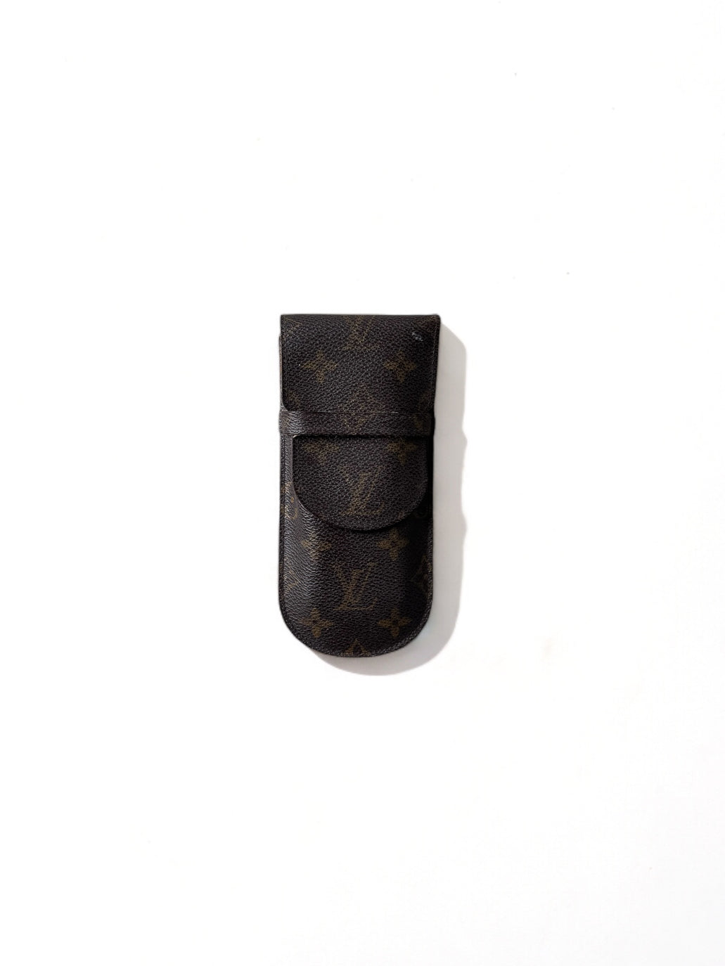 Louis Vuitton Brillenetui Brillencase Stiftetui Monogram Braun