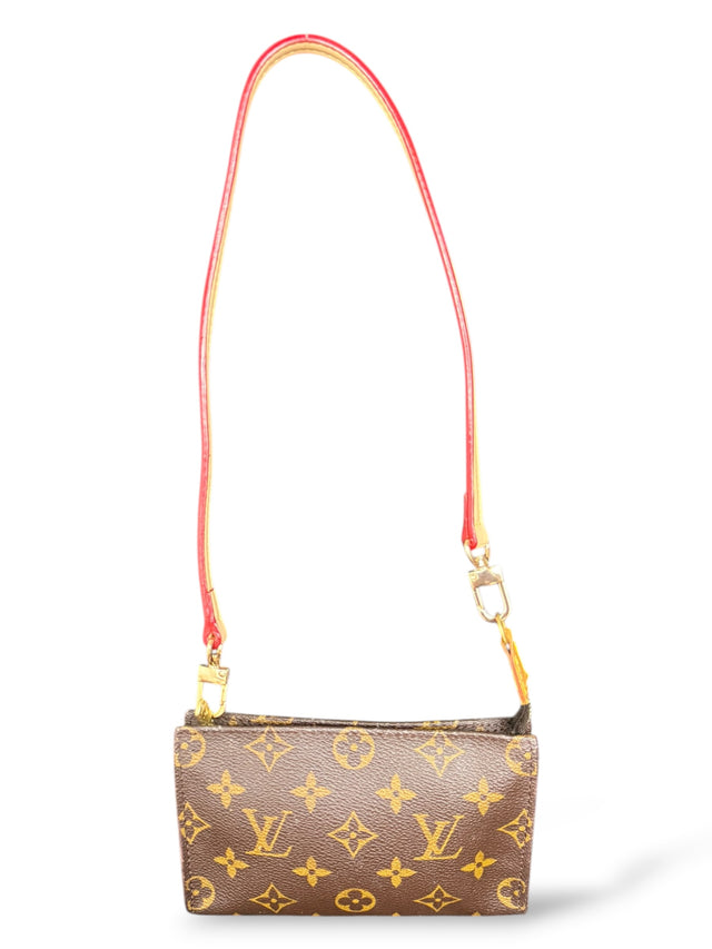 Louis Vuitton Baguette Pochette Accessoires Handtasche Monogram Braun
