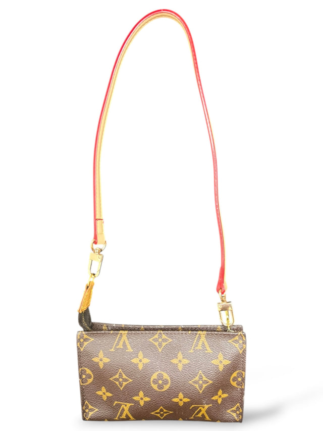 Louis Vuitton Baguette Pochette Accessoires Handtasche Monogram Braun