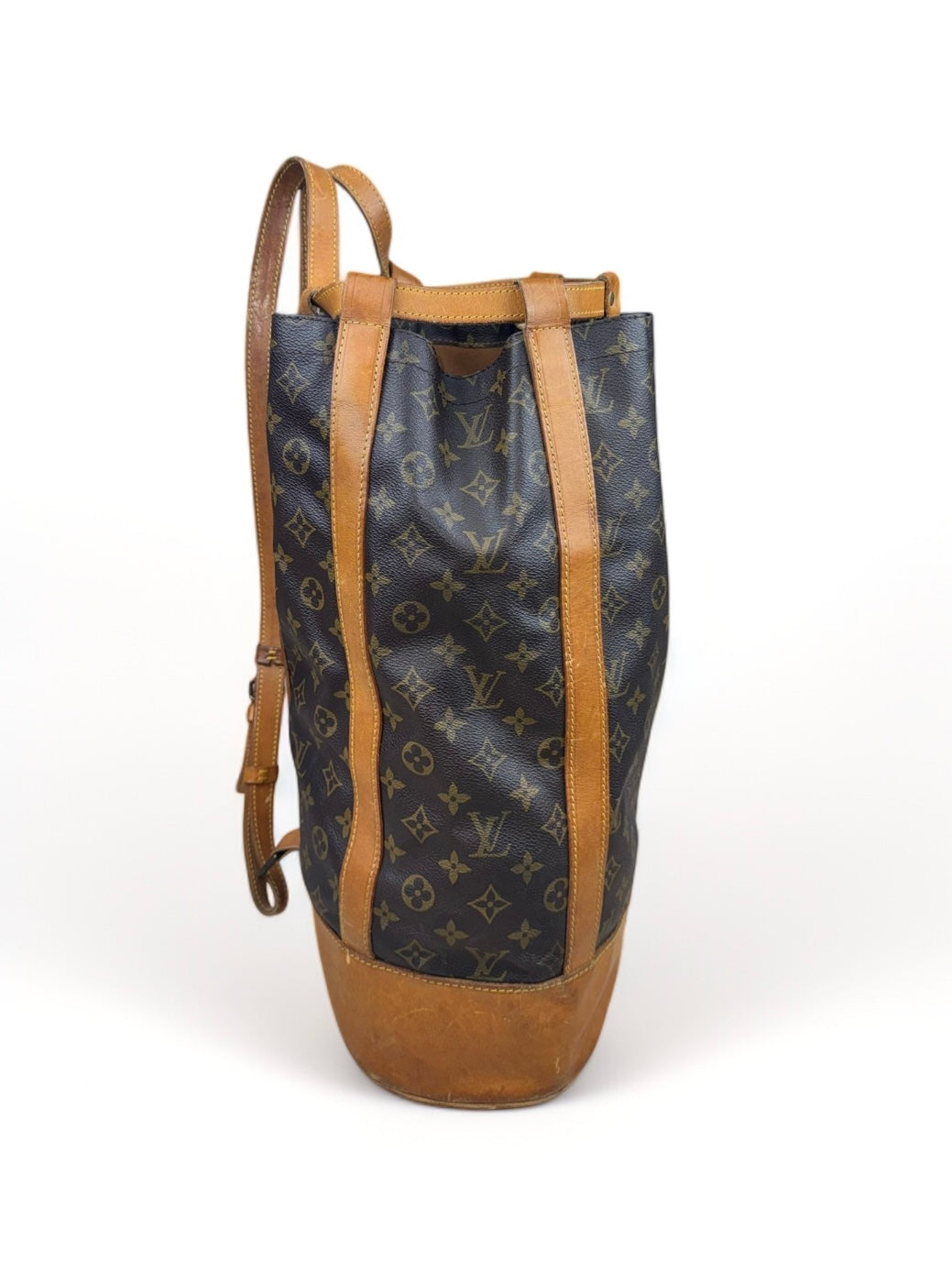 Louis Vuitton Randonnee GM Rucksack Tasche Monogram Braun