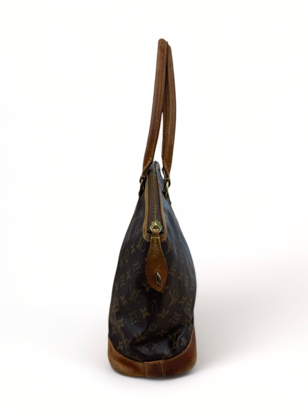 Louis Vuitton Lockit Horizontal Shopper Handtasche Monogram Braun