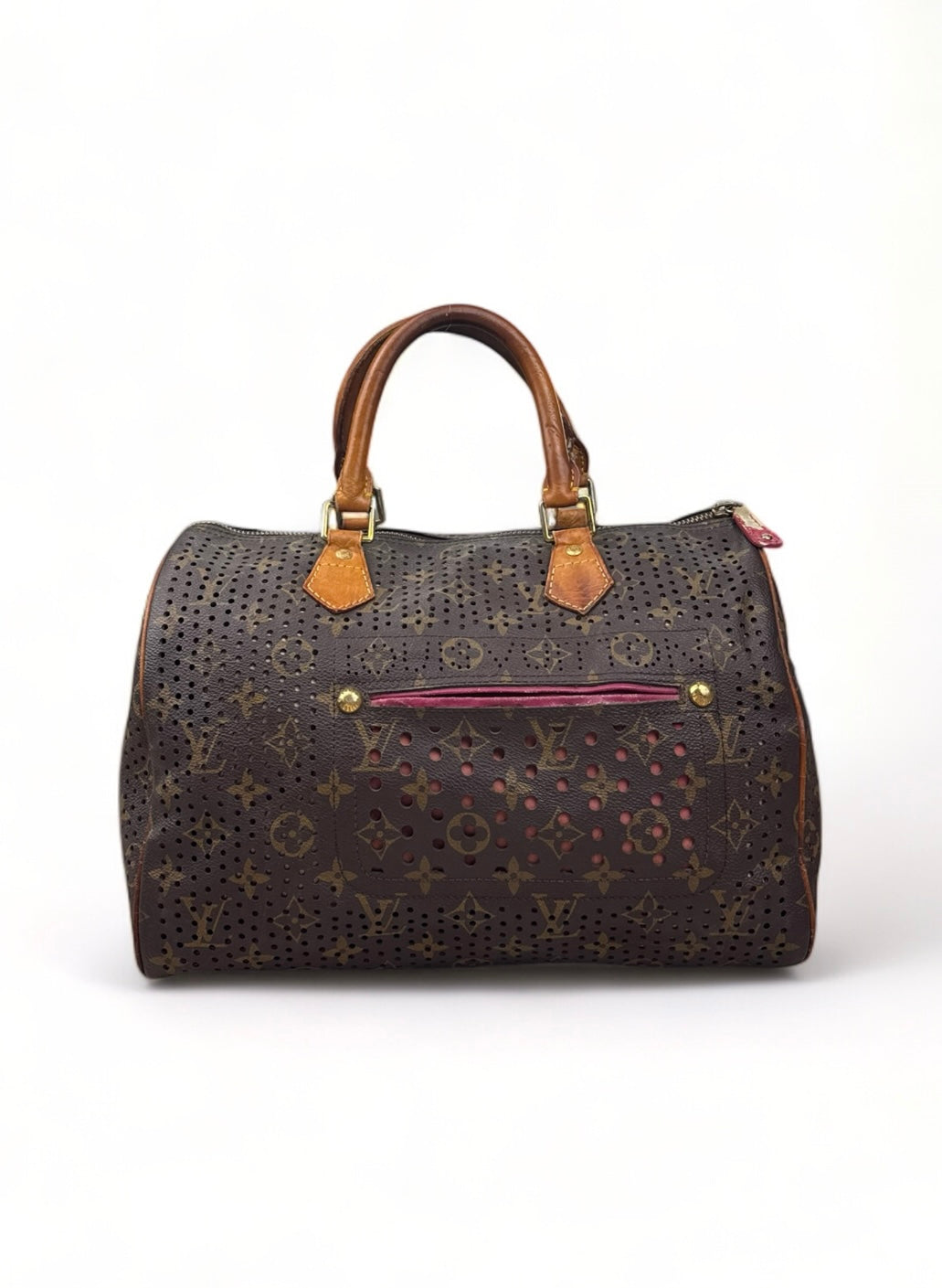 Louis Vuitton Speedy 30 Perfo Handtasche Monogram Braun