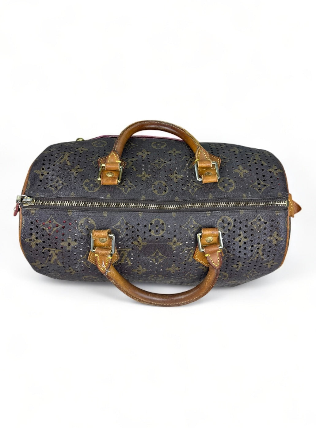 Louis Vuitton Speedy 30 Perfo Handtasche Monogram Braun