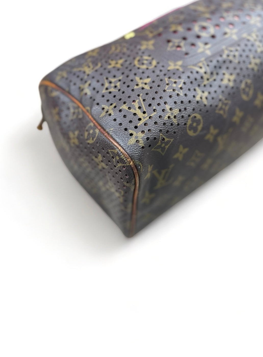 Louis Vuitton Speedy 30 Perfo Handtasche Monogram Braun
