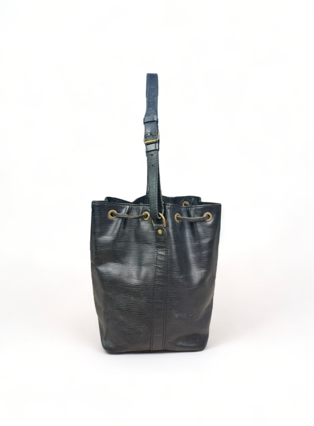Louis Vuitton Sac Noe Petit Handtasche Epi Leder Schwarz
