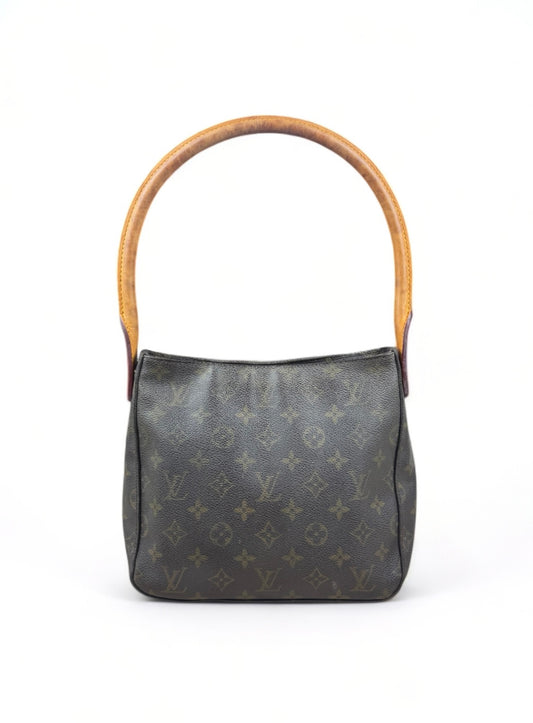 Louis Vuitton Mini Looping MM Handtasche Monogram Braun
