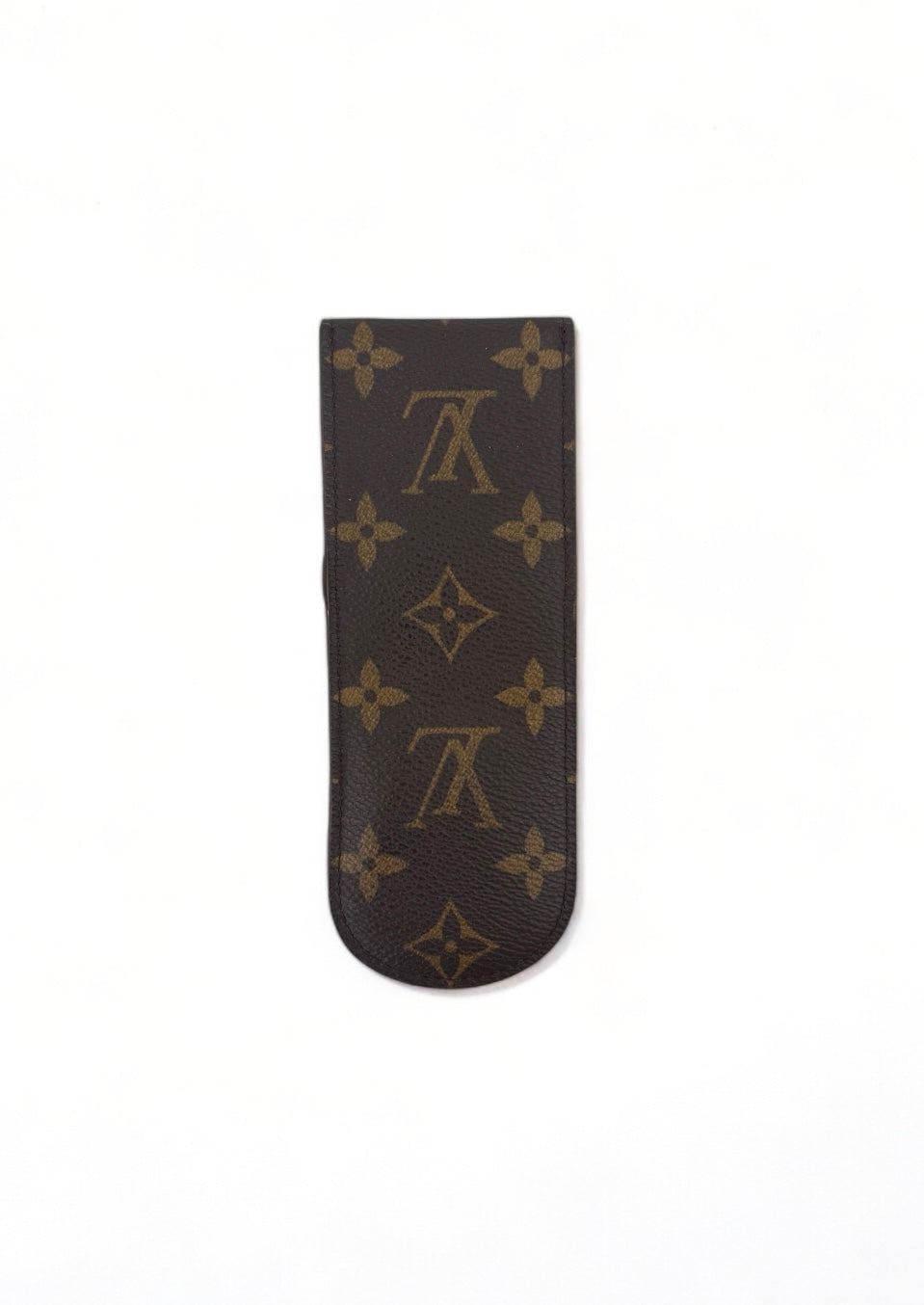 Louis Vuitton Brillenetui Brillencase Stiftetui Monogram Braun