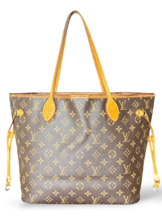 Louis Vuitton Neverfull MM Handtasche Shopper Monogram Braun