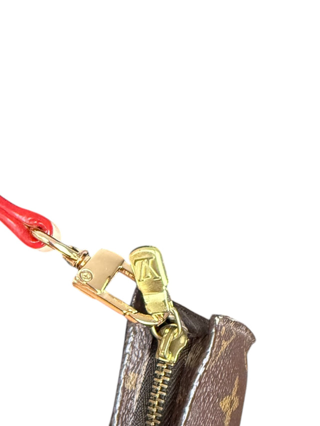 Louis Vuitton Baguette Pochette Accessoires Handtasche Monogram Braun